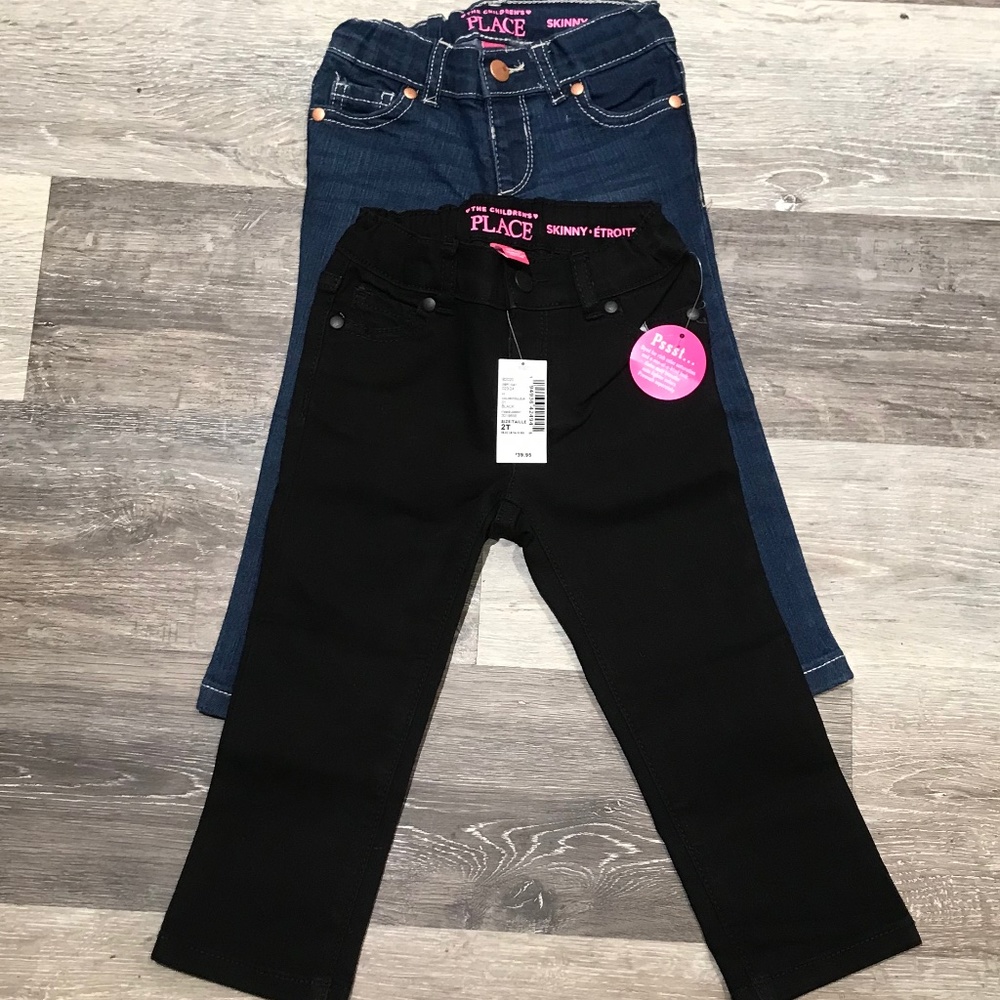 Children's Place Toddler Skinny Jeans - 2 Pack